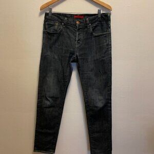 Red Card Tokyo Vintage Like indigo stretch denim 5 pocket straight leg jeans
